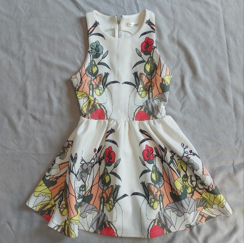 Here Comes The Sun Party Dress floral, Size 8 (AU)